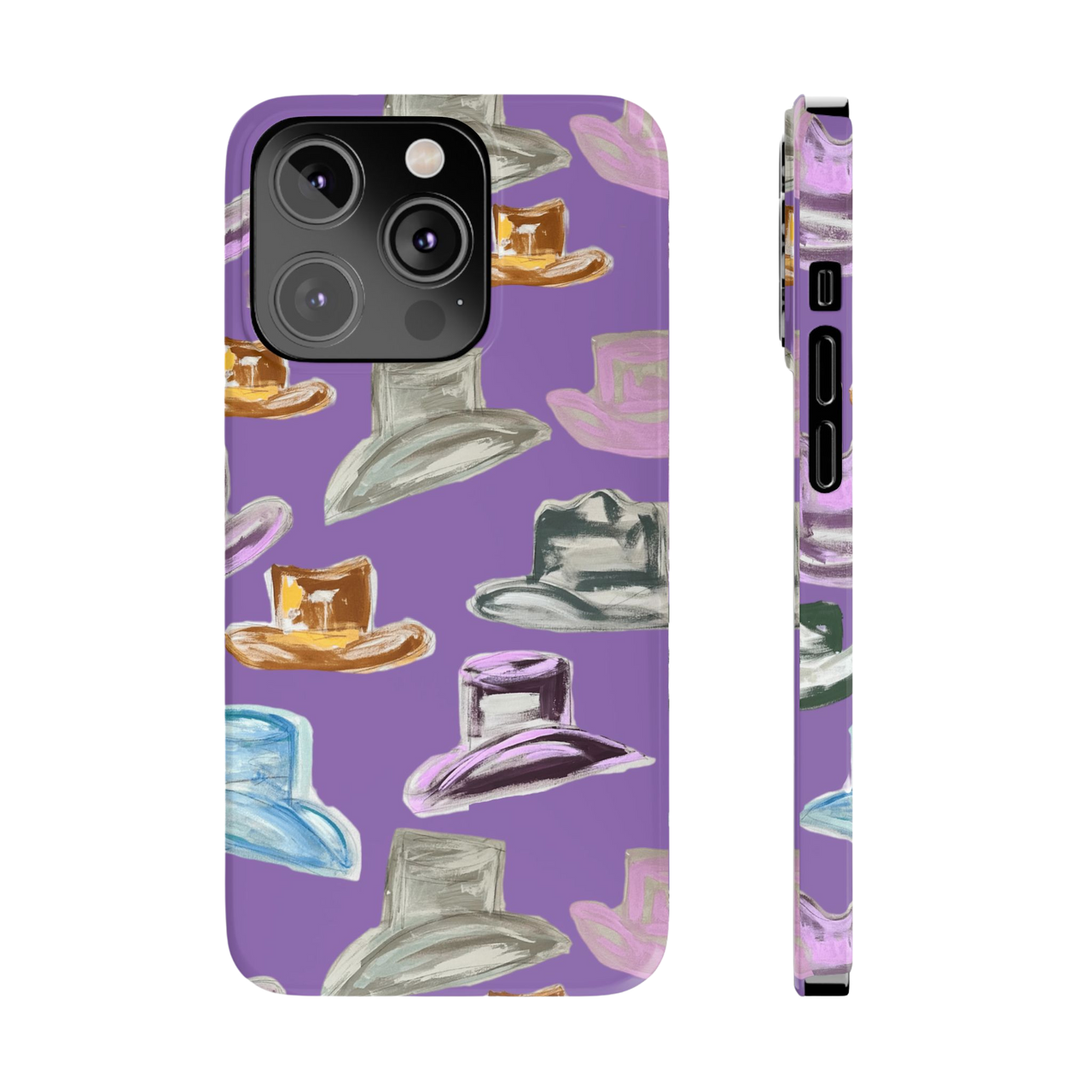 Purple Western Disco Slim Case